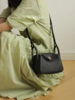 Women's Leather Soft Pillow Crossbody Bag