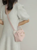 Women's Leather Soft Pillow Crossbody Bag