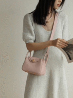 Women's Leather Soft Pillow Crossbody Bag