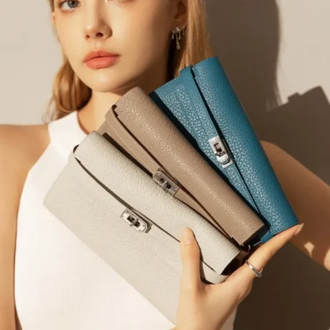 Women's Leather Purse Wallet