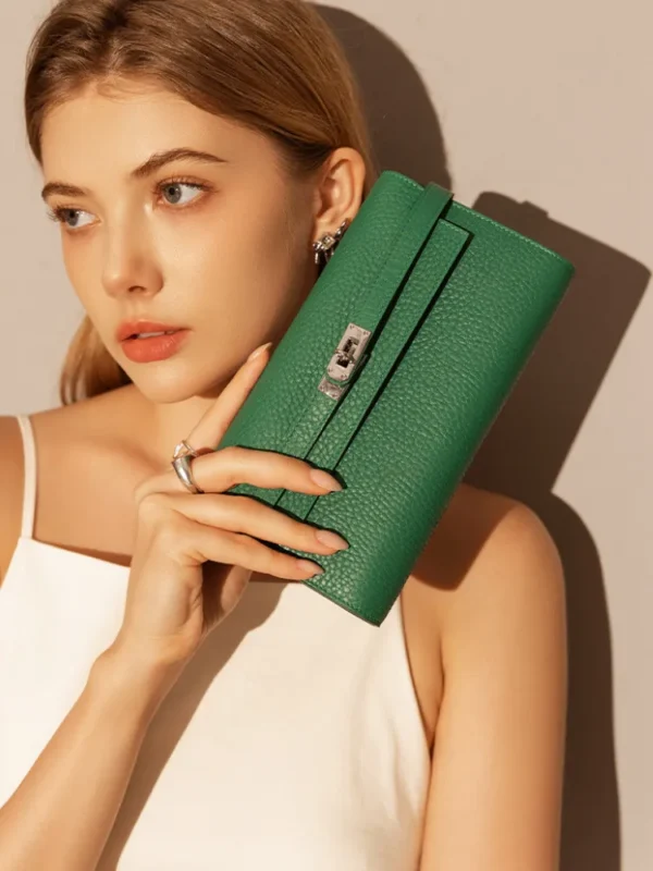 Women's Leather Purse Wallet