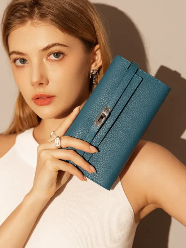 Women's Leather Purse Wallet