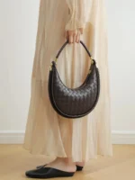 Genuine Leather Underarm Horse Saddle Bag