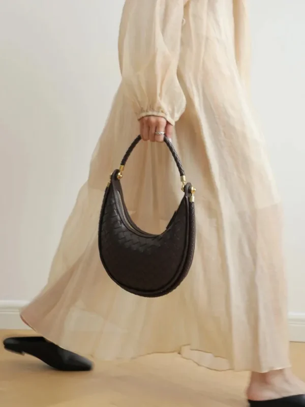 Genuine Leather Underarm Horse Saddle Bag