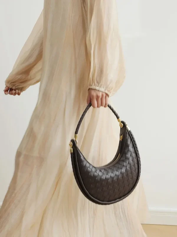Genuine Leather Underarm Horse Saddle Bag