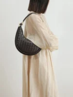 Genuine Leather Underarm Horse Saddle Bag