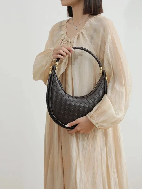 Genuine Leather Underarm Horse Saddle Bag