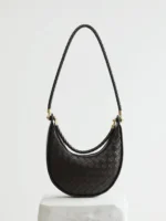 Genuine Leather Underarm Horse Saddle Bag