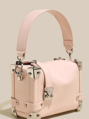 Women's Mini Trunk Shoulder Bag - Mini bags