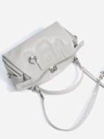 Women's Slouch Leather Boston Bag