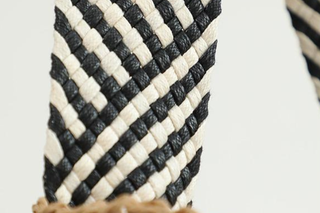 Bohemian Chic Straw Shoulder Bag - Image 22
