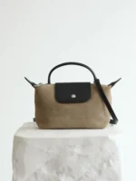 Mini Suede Cross-body Pouch Bag