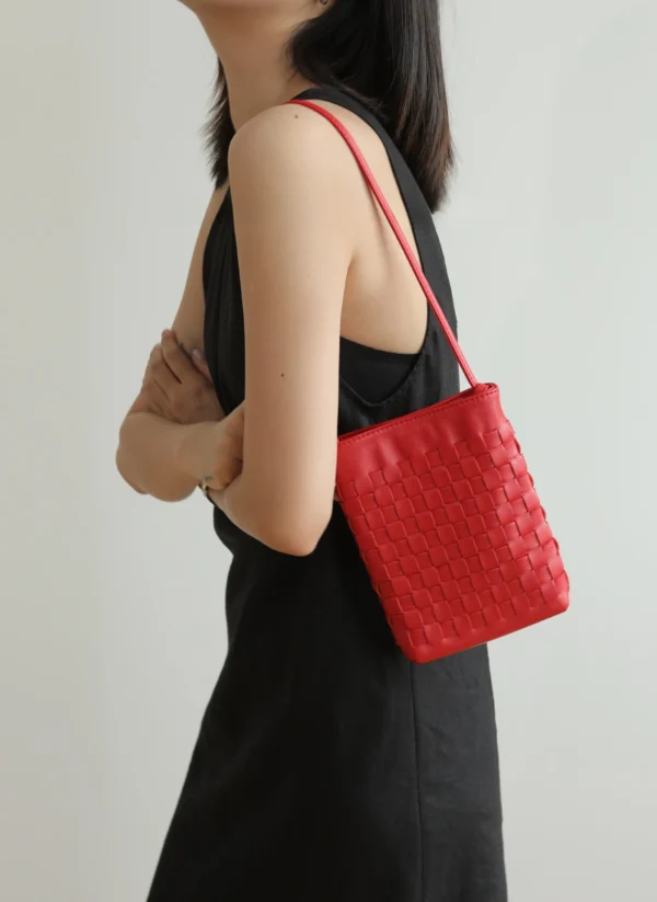 Ladies Leather Cross-body Phone Bag