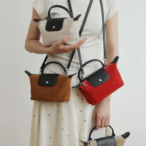 Mini Suede Cross-body Pouch Bag - O1CN01OmMylI1p1SDTu1hCt 28815053