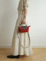 Mini Suede Cross-body Pouch Bag