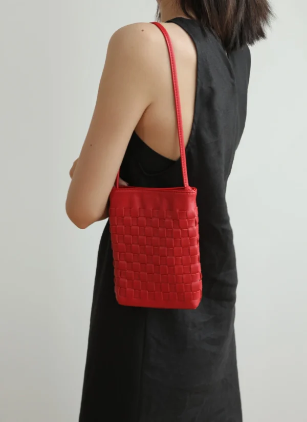 Ladies Leather Cross-body Phone Bag