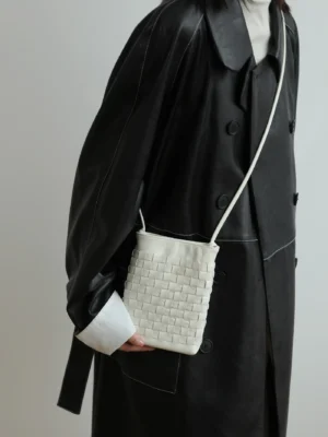 Ladies Leather Cross-body Phone Bag