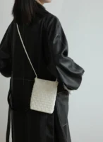 Ladies Leather Cross-body Phone Bag