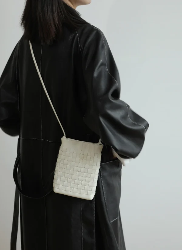 Ladies Leather Cross-body Phone Bag