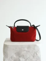 Mini Suede Cross-body Pouch Bag