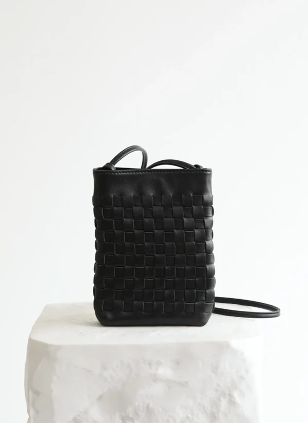 Ladies Leather Cross-body Phone Bag
