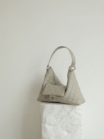 Womens Quilted Leather Shoulder Bag