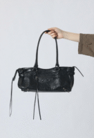 City Balenciaga Inspired Tote Bag - Black