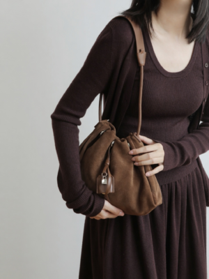 Timeless Drawstring Bucket Bag