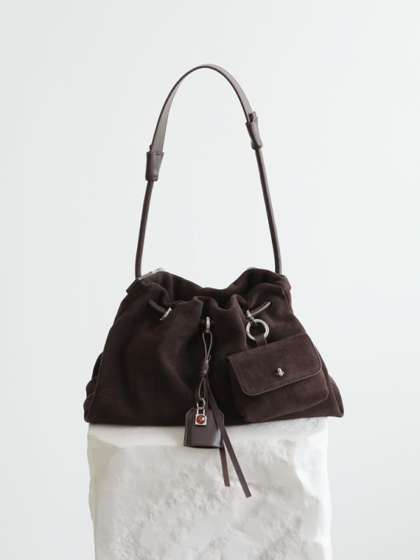 Timeless Drawstring Bucket Bag