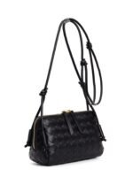 Women's Leather Knot Detailed Crossbody Bag