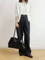 Genuine Leather Oversized Tote Bag