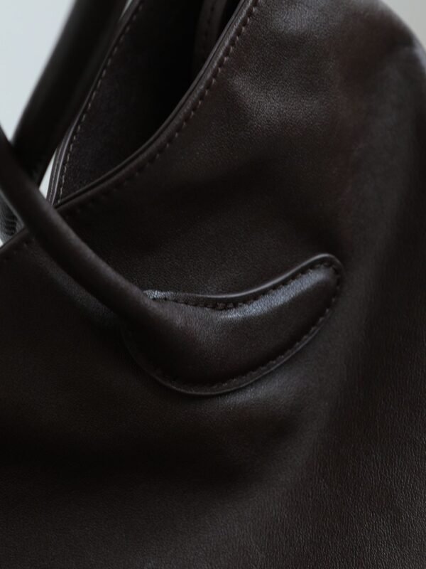 Genuine Leather Oversized Tote Bag