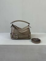 Small Leather Puzzle Biker Bag