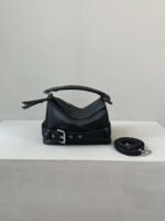 Small Leather Puzzle Biker Bag