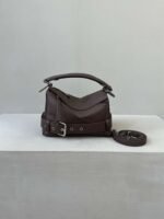Small Leather Puzzle Biker Bag