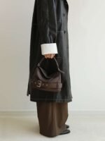 Small Leather Puzzle Biker Bag