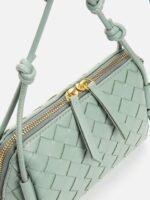 Women's Leather Knot Detailed Crossbody Bag