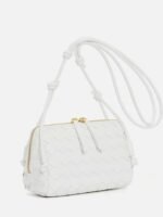 Women's Leather Knot Detailed Crossbody Bag