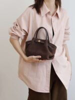 Hana Suede Mini Tote Bag