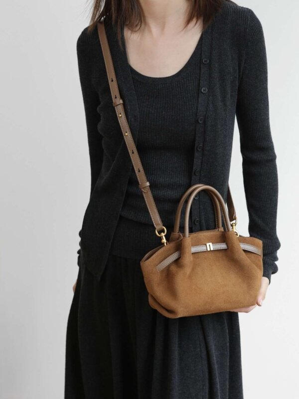 Hana Suede Mini Tote Bag