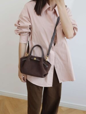 Hana Suede Mini Tote Bag - Hana Suede Mini Tote Bag.2