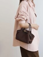 Hana Suede Mini Tote Bag