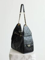 Genuine Leather Classic Hobo Bag