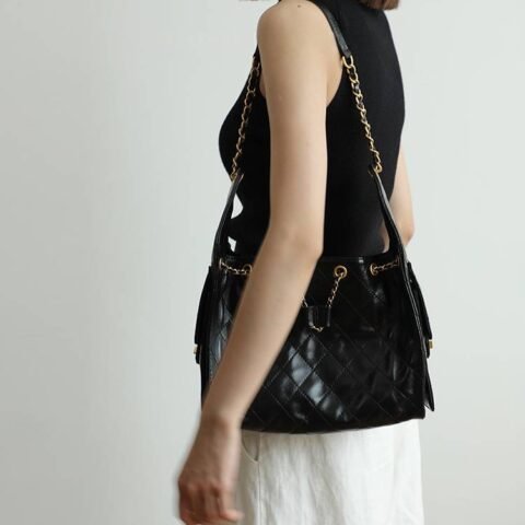 Genuine Leather Classic Hobo Bag - drawstring bucket bag (2) compressed