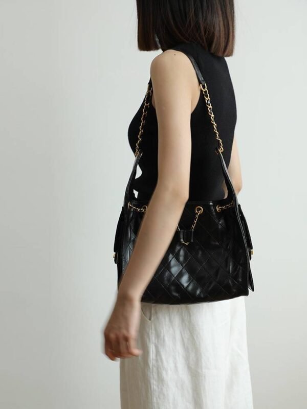 Genuine Leather Classic Hobo Bag