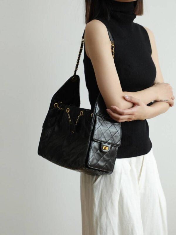 Genuine Leather Classic Hobo Bag