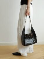 Genuine Leather Classic Hobo Bag