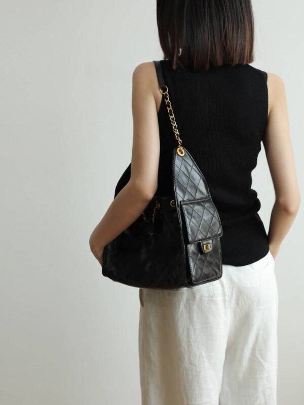 Genuine Leather Classic Hobo Bag