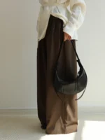 Everyday Leather Croissant Shoulder Bag