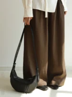Everyday Leather Croissant Shoulder Bag